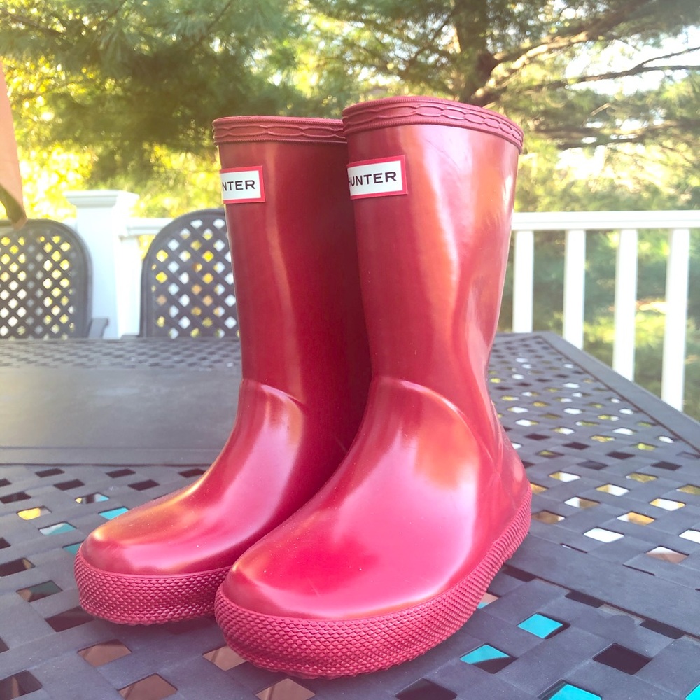 Brand new boys or girls hunter boots